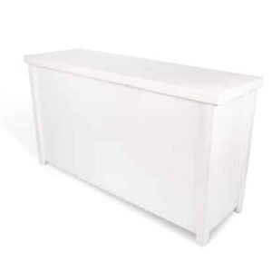 7’ White  Bar