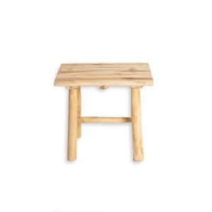 River Log Small Stool