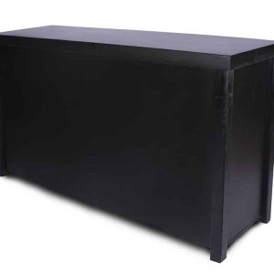 7’ Black Buffet