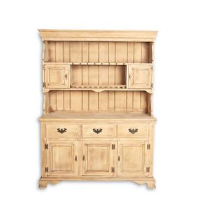 Washed Antique Hutch