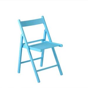 Turquoise Folding Chair