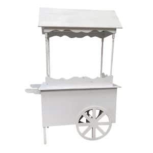 White Candy Cart