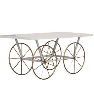 Gold Wheel Cart