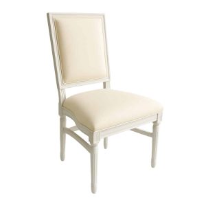 William Padded Back Chair